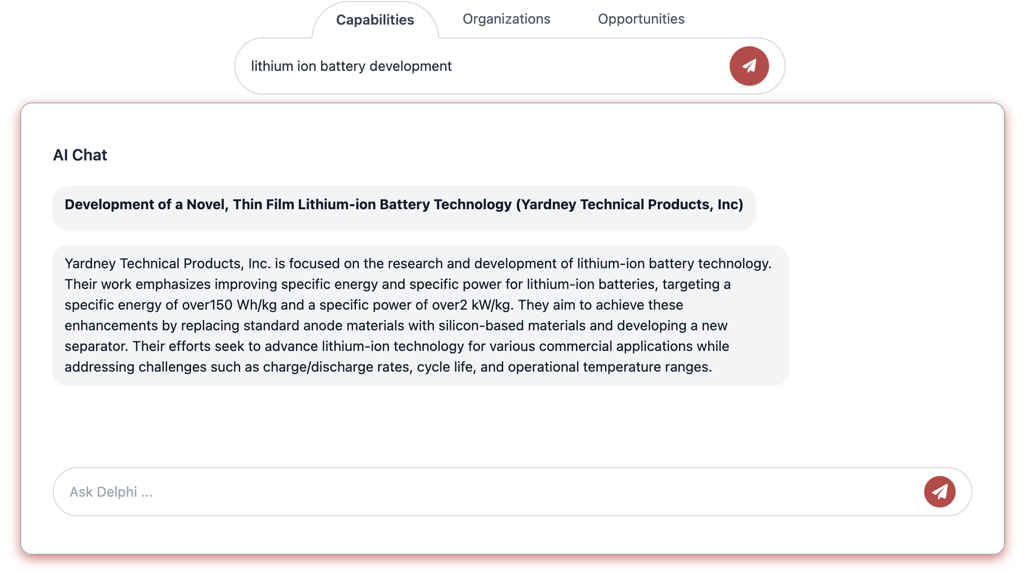 Delphi AI-Smart Search